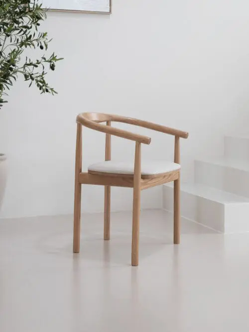 Calm Dining Chair | Natural Finish