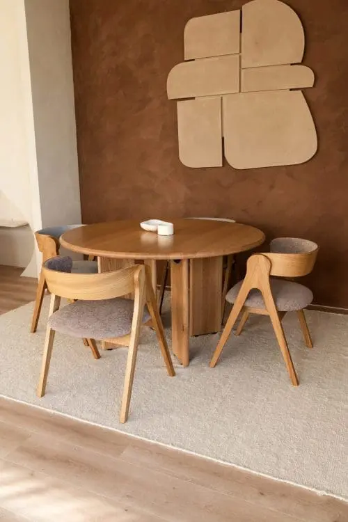 Dining Chair Anna | Natural | Brown