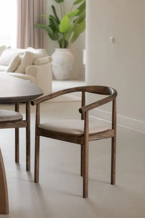 Dining Chair Calm | Smoked