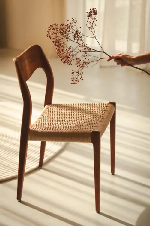 Beautiful Niels Otto Møller Model 71 Chairs