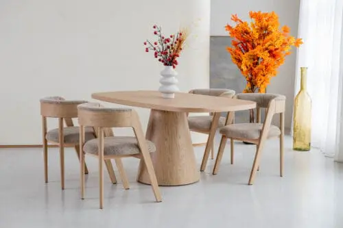 Dining Chair Odessa | Natural | Taupe
