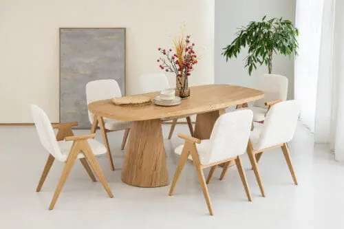 Dining Table Rosa | Natural | Extendable