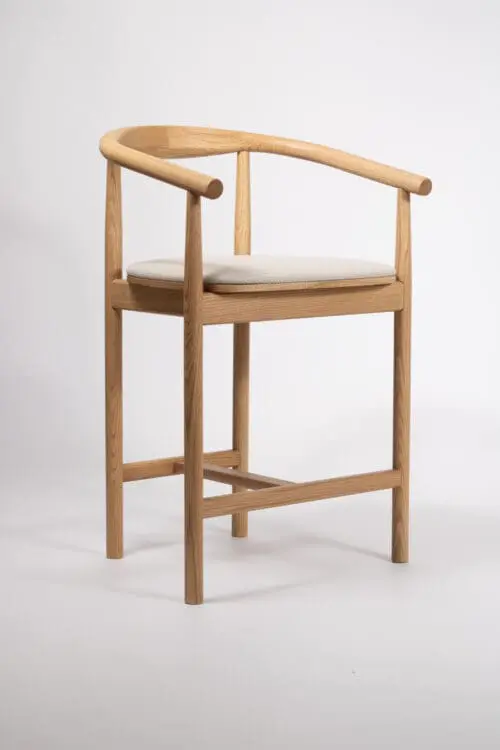 Calm Bar Stool | Natural