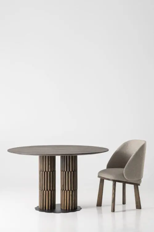 Dining Chair Sandy | Smoked | Beige