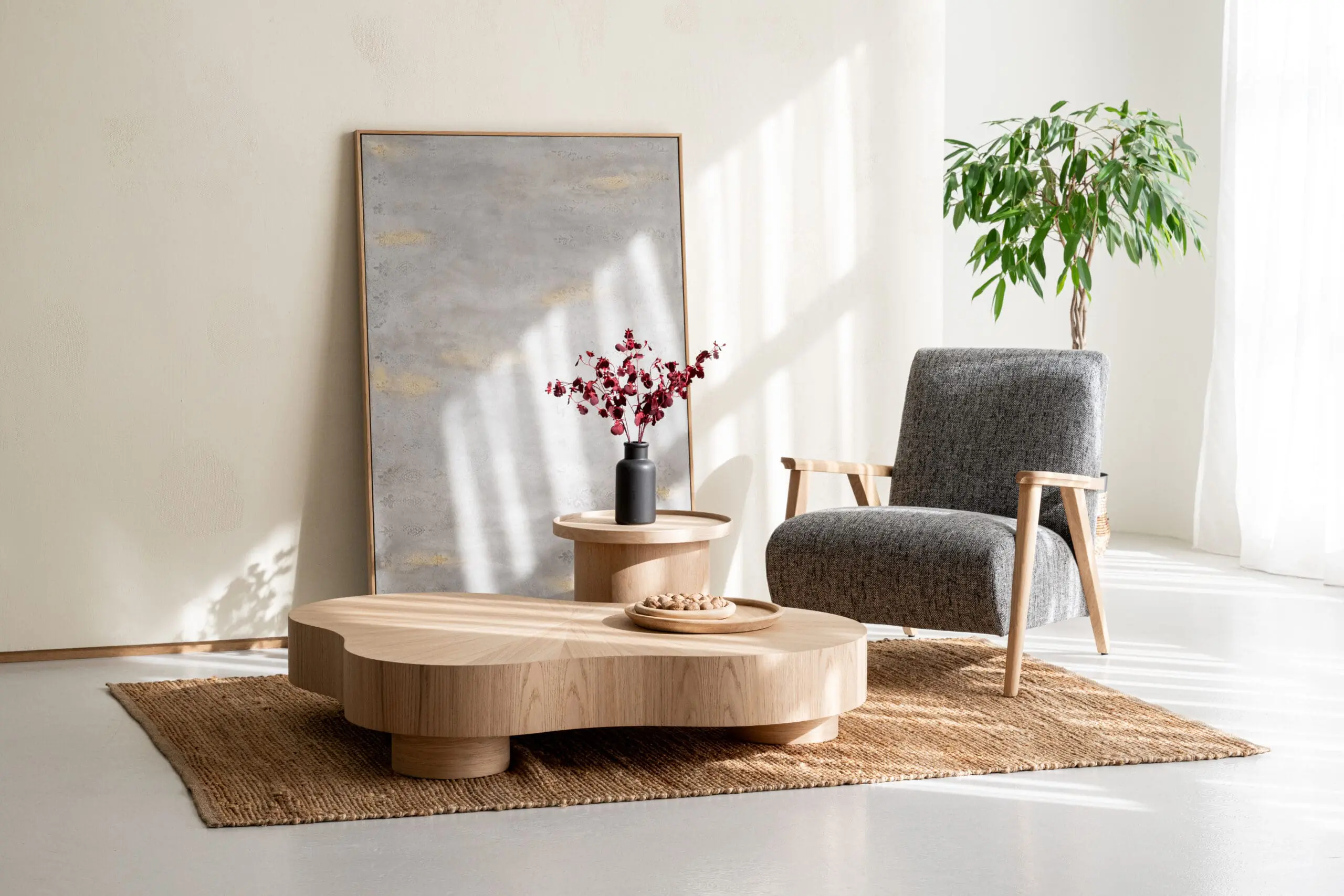 Coffee Table Dunya | Natural | Organic | Vechtdal Meubels