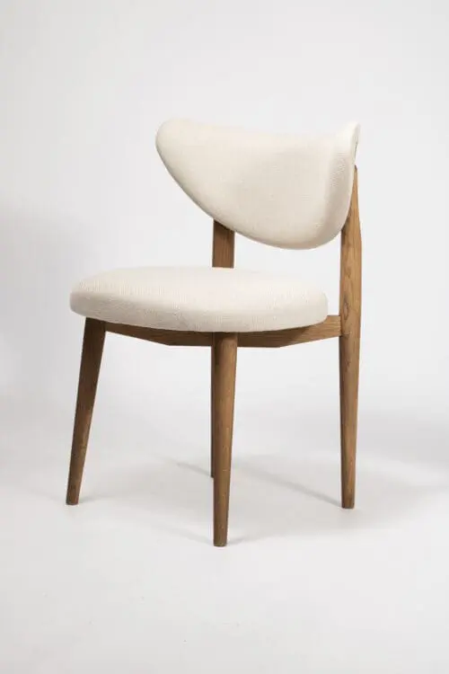 Dining Chair Bloom | Bronze | Cream
