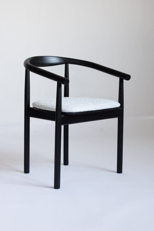 Eetkamerstoel Calm | Black | Teddy