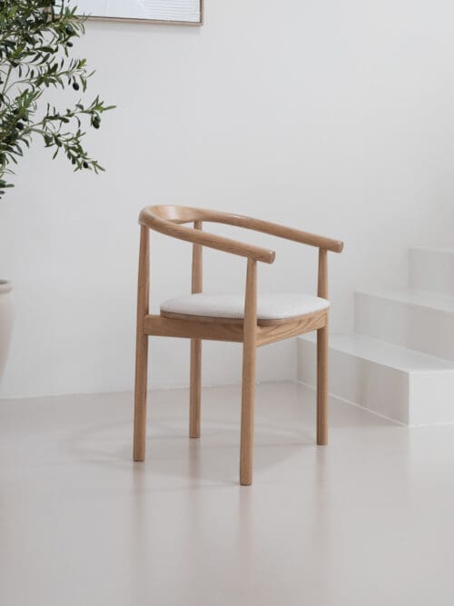 Eetkamerstoel Calm | Naturel Lak