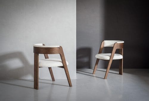 Eetkamerstoel Lviv | Dark | Beige Teddy