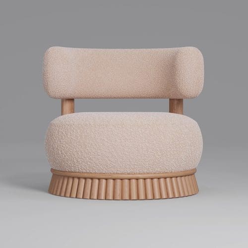 Lounge Chair Julia | Natural | Beige