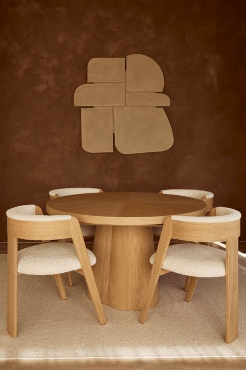 Eetkamerstoel Lviv | Naturel | Boucle