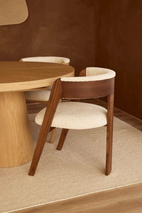 Eetkamerstoel Lviv | Dark | Boucle