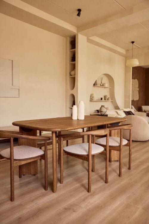 Eetkamertafel Calm | Brons | 180x100cm