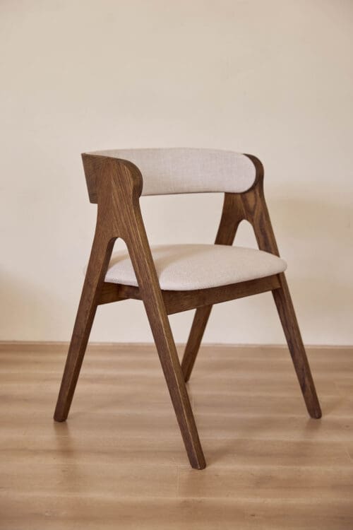 Eetkamerstoel Anna | Smoked | Crème