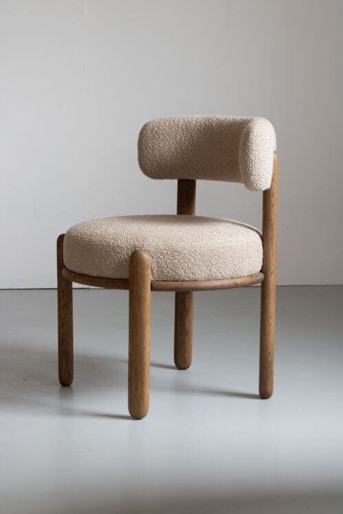 Dining Chair Julia | Bronze | Boucle