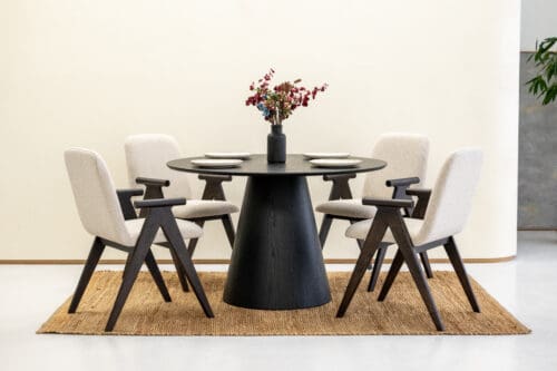 Eetkamertafel Mori | Ebony | 120cm