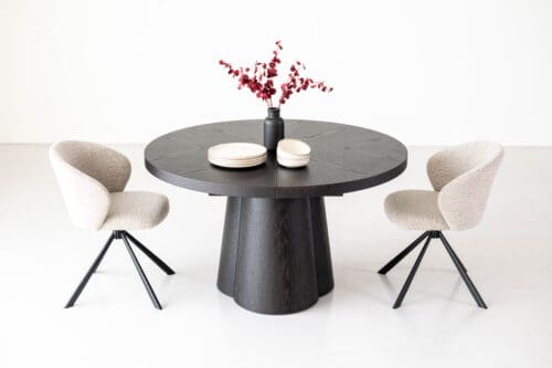 Eetkamertafel Moda | Ebony | uitschuifbaar