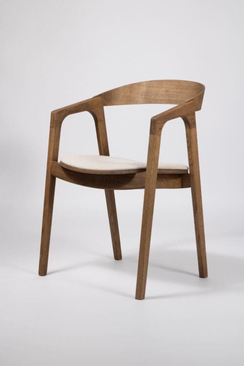 Eetkamerstoel Maral | Brons | Creme