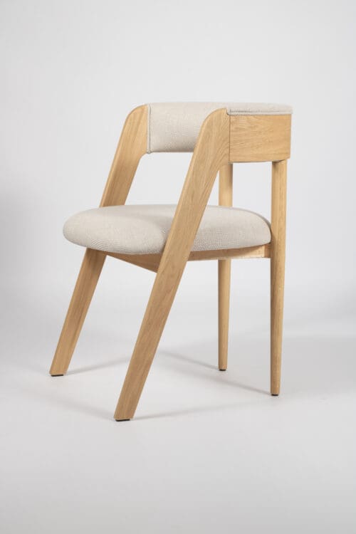 Eetkamerstoel Odessa | Natural | Creme