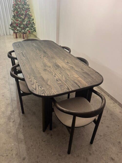 Eetkamertafel Calm | Dark | 220x100cm