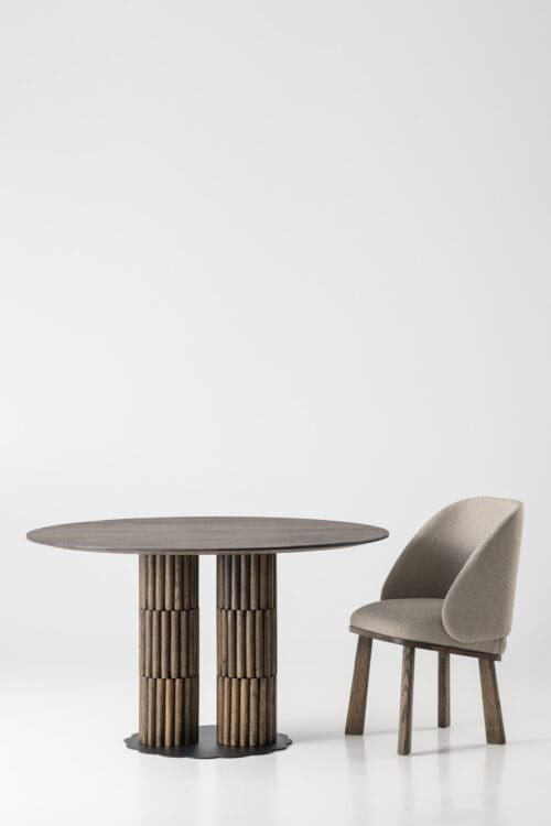 Eetkamerstoel Sandy | Smoked | Beige