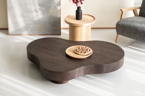 Salontafel Dunya | Brownie | Organisch