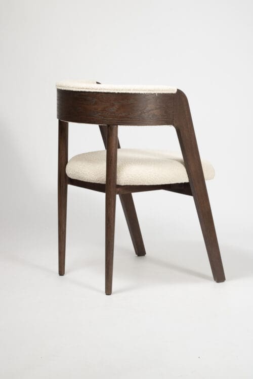 Chaise de salle à manger Odessa | Brownie | Bouclé