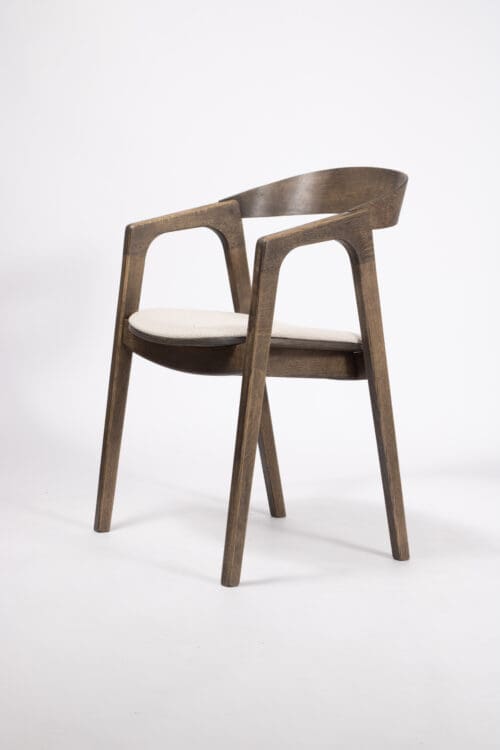 Eetkamerstoel Maral | Dark | Creme
